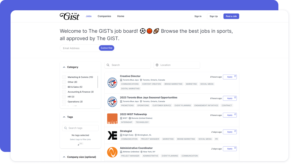 The Gist